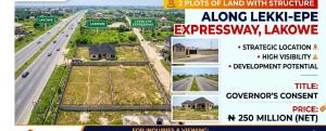 Mixed use Land For Sale Along Lekki Expressway Lakowe Ibeju-Lekki Lagos