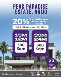 Residential Land For Sale Abijo Ajah Lagos