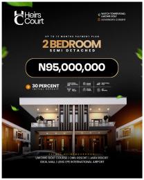 2 bedroom Semi detached Duplex For Sale Heirs Court Located At Watch Tower Road Lakowe Golf Lakowe Ajah Lagos