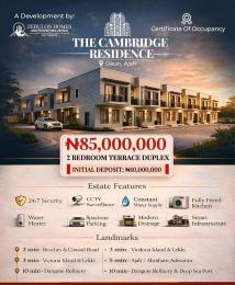 2 bedroom Terraced Duplex For Sale The Cambridge Residence Located In A Secured Environment Okun Ajah Lagos