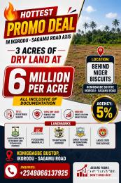 Mixed use Land For Sale Behind Niger Biscuits Ltd,konigbagbe Bustop Ikorodu Sagamu Road Ikorodu Lagos