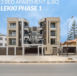 3 bedroom Flat & Apartment For Rent Lekki Phase 1 Lagos