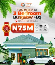3 bedroom Detached Bungalow For Sale Celebration Green Villa Idera Scheme Eleko Ibeju Lekki Eleko Ibeju-Lekki Lagos
