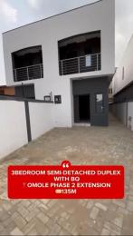 3 bedroom Semi detached Duplex For Sale Omole Phase 2 Extension Omole Phase 2 Ojodu Lagos