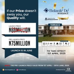 3 bedroom Semi detached Duplex For Sale Bogije , Shapati Lakowe Ajah Lagos