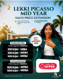 Residential Land For Sale Ibeju Lekki Eleko Ibeju-Lekki Lagos