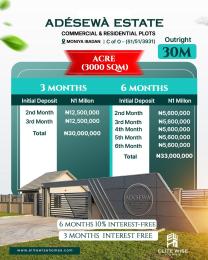 Mixed use Land For Sale Moniya Ibadan Oyo