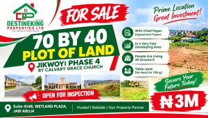 Residential Land For Sale Jikwoyi Phase 4 Jikwoyi Abuja Phase 4 