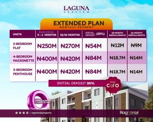 3 bedroom Penthouse For Sale Laguna Sea View Estate Located At Lekki Foreshore Lekki Phase 1 Lagos