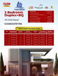 3 bedroom Terraced Duplex For Sale Aiyetoro Ibeju Lekki, Opposite Lekki International Airporta Free Trade Zone Ibeju-Lekki Lagos