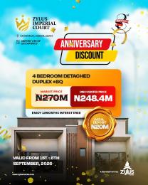 4 bedroom Detached Duplex For Sale Egbeda Akowonjo Alimosho Lagos