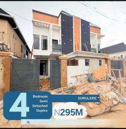 4 bedroom Semi detached Duplex For Sale Surulere Lagos