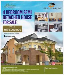 4 bedroom Duplex For Sale Shalom Park Estate Located Abijo Lekki Lagos Abijo Ajah Lagos