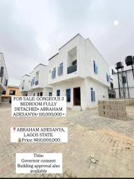 4 bedroom Detached Duplex For Sale Lekki Abraham Adesanya Ajah Lagos