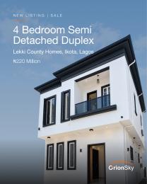 4 bedroom Detached Duplex For Sale Lekki County Homes Lekki Lagos