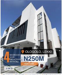 4 bedroom Detached Duplex For Sale Ologolo Lekki Lagos