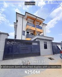 4 bedroom Semi detached Duplex For Sale Adelabu Surulere Lagos