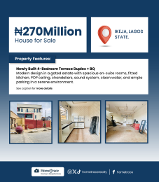 4 bedroom Detached Duplex For Sale Maryland Ikeja Lagos 4 bedroom Detached Duplex For Sale Maryland Ikeja Lagos
