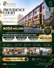 4 bedroom Terrace For Sale Providence Court Estate Awoyaya Awoyaya Ajah Lagos