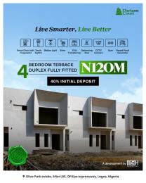 4 bedroom Duplex For Sale Olive Park Off Lekki Express Way By Lbs Dariann Court Sangotedo Ajah Lagos
