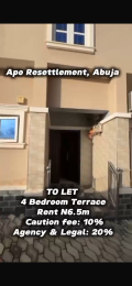 4 bedroom Terraced Duplex For Rent Apo Abuja Phase 2 