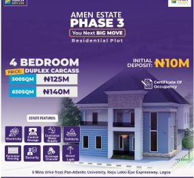 4 bedroom Duplex For Sale Amen Estate 3 Eleko Ibeju-Lekki Lagos