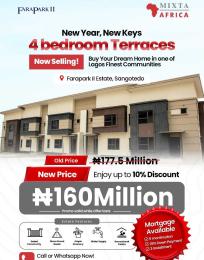 4 bedroom Terrace For Sale Ajayi Apata, Fara Park , Lakowe Lakes Sangotedo Ajah Lagos