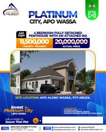 4 bedroom Residential Land For Sale Platinum Estate Apo Wasa Karshi Road Apo Abuja Phase 2 