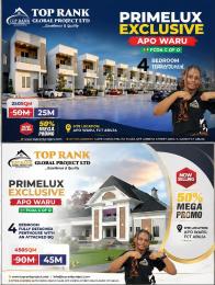 4 bedroom Residential Land For Sale Prime Lux Exclusive Estate, Opposite African Medical Center Waru Apo Abuja Phase 2 