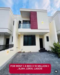 4 bedroom Terrace For Rent Sangotedo Ajah Lagos