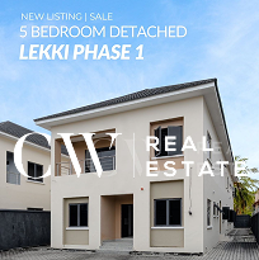 5 bedroom Detached Duplex For Sale Lekki Phase 1 Lagos