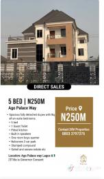 5 bedroom Detached Duplex For Sale Off Ago Palace Road Lagos Ago Palace Isolo Lagos