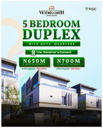 5 bedroom Duplex For Sale Vgc /victoria Garden Castle/ajah Victoria Garden City Lekki Lagos
