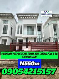 5 bedroom Detached Duplex For Sale Chevron Drive Lekki Lagos