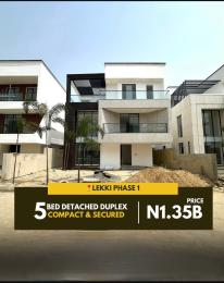 5 bedroom Detached Duplex For Sale Lekki Phase 1 Lagos