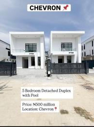 5 bedroom Detached Duplex For Sale Chevron Lekki Chevron Drive Lekki Lagos