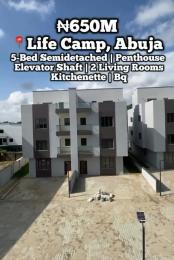 5 bedroom Semi detached Duplex For Sale Life Camp / Abuja Life Camp Abuja Phase 3 