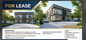 5 bedroom Duplex For Rent Anthony Etukudon Street, Lekki Phase 1 Lekki Phase 1 Lagos