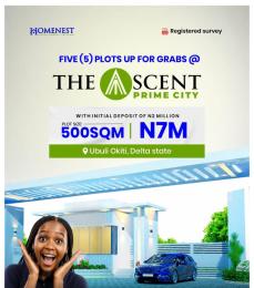 Mixed use Land For Sale The Ascent Prime City Located In Ubuli Okiti, Delta State Very Close To Asaba International Airport, Summit Junction, Delta State Housing Scheme, Wichtech Roofing Factory, Eastern Metal Company Asaba Delta