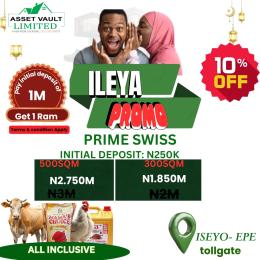Mixed use Land For Sale Prime Swiss Estate With 10% Ileya Promo, Off Ijebu Ode Road Epe Lagos