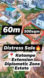 4 bedroom Residential Land For Sale Diplomatic Katampe Ext. Abuja Phase 2 