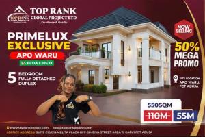 5 bedroom Residential Land For Sale Opp African Medical Center Apo Waru Apo Abuja Phase 2 