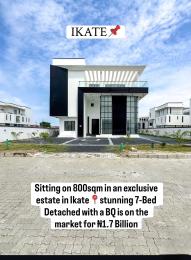 7 bedroom Detached Duplex For Sale Ikate Lekki Ikate Elegushi Lekki Lagos