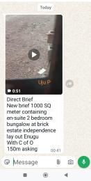 Land For Sale Bricks Estate Independence Layout Enugu Area 