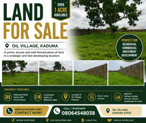 Mixed use Land For Sale Kaduna South 