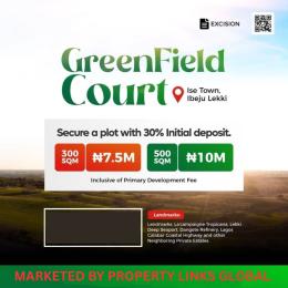 Mixed use Land For Sale Genuine Land For Sale Directly Facing Coastal Road In Ise Town Ibeju-Lekki Lagos