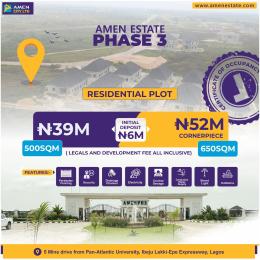 Residential Land For Sale Amen Estate Phase 1 Eleko Ibeju Lekki Ibeju-Lekki Lagos Residential Land For Sale Amen Estate Phase 1 Eleko Ibeju Lekki Ibeju-Lekki Lagos