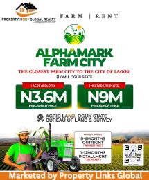 Commercial Land For Sale Alphamark Farm City Omu 10 Minutes Drive From Food Security And Logistics Hub Odogbolu Ogun