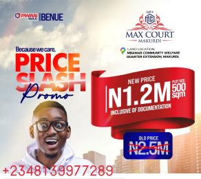 Mixed use Land For Sale Welfare Quarters Extension Makurdi Benue