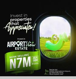 Land For Sale Airport View Estate, Located Directly Behind The Asaba International Airport Asaba Delta